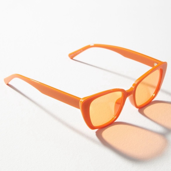 By Anthropologie Monochrome Cat-Eye Sunglasses - Picture 1 of 8